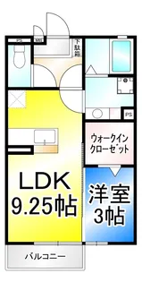 エトワール【1階】の間取り