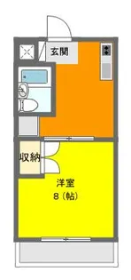 コーポレティブハウスI【1階】の間取り