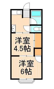 TKハウスII【1階】の間取り