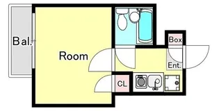 ガーデンスクエア国立【3階】の間取り