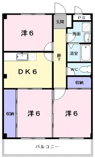 ラコーニアGK【2階】の間取り