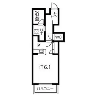 フィローリ長筬【2階】の間取り