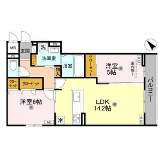 ALTAMAISON東雲【3階】の間取り