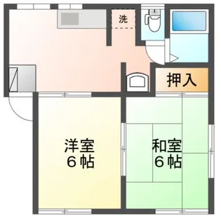 ヴィラあさひ台【2階】の間取り