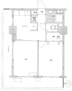 プラザ・ルミエール【2階】の間取り