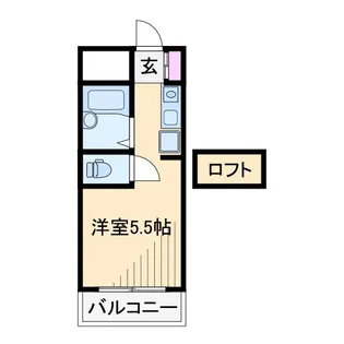 ヨコハマベイヒルズ【3階】の間取り