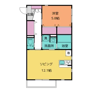 Ambicion【1階】の間取り