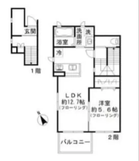 パステロ【2階】の間取り