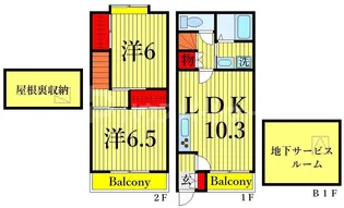ガーデンハウスKの間取り