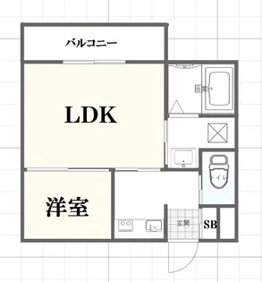 class L2【1階】の間取り