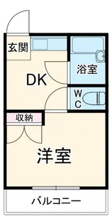 一福荘【2階】の間取り