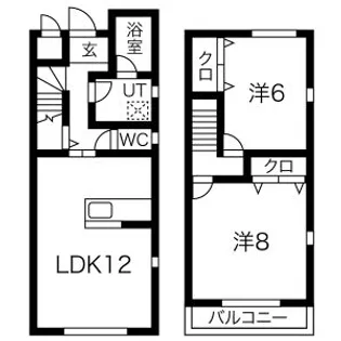 スマイルM&E東館【1階】の間取り