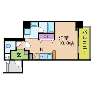 プラチナコート【3階】の間取り