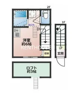 マティコートつつじヶ丘【2階】の間取り