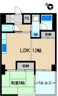 レオナI【4階】の間取り