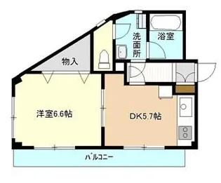 石井ビル【3階】の間取り