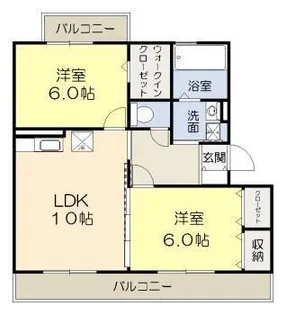ミーテ・II【2階】の間取り