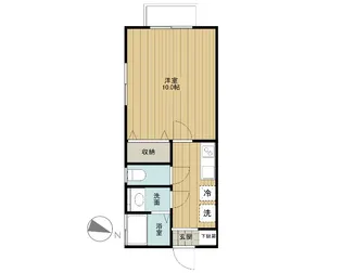 BUENA太夫浜【2階】の間取り