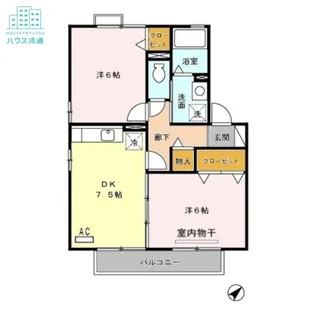 アメニティ裕【2階】の間取り