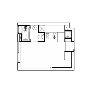アプリーレ赤坂【2階】の間取り