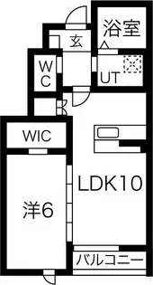 ロシエール【1階】の間取り
