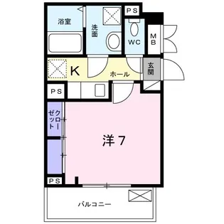 グランソレーユ【2階】の間取り