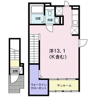 なごみ にしはら【2階】の間取り