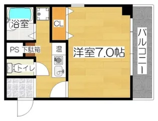 パセオカイテ【5階】の間取り