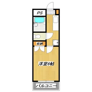 KODAガーデン新小岩【2階】の間取り