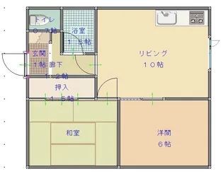 マンションSL中田【2階】の間取り