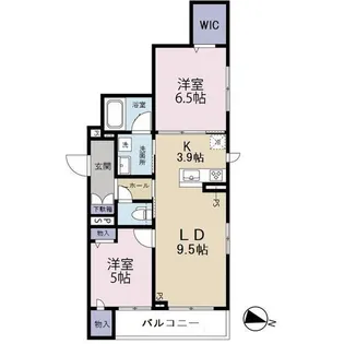 ジョイア浦和別所【3階】の間取り