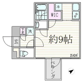 エスジーコート蒲田【6階】の間取り