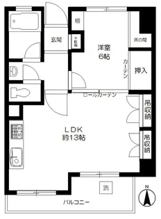メゾンジュリエ【3階】の間取り