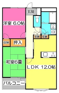 フォレストピア【2階】の間取り