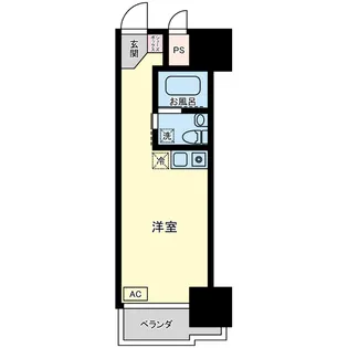 パレ・ドール文京メトロプラザ第一【4階】の間取り