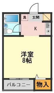 ハイツサードニクス【2階】の間取り