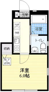 イーストヴィレッジ【1階】の間取り
