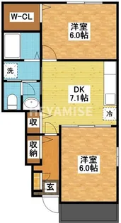 セレーノIII【1階】の間取り