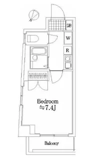 ロイヤルアメニティー巣鴨【7階】の間取り