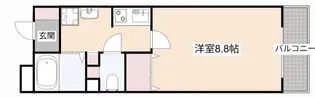 コラソン・パラシオ【4階】の間取り