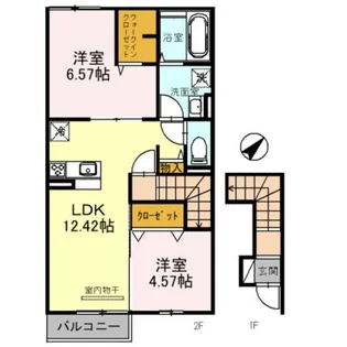 Forest Manor【2階】の間取り