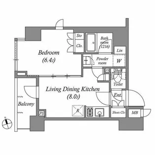 CORVAL大森【3階】の間取り