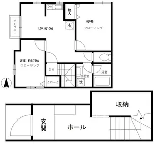 メゾンWの間取り