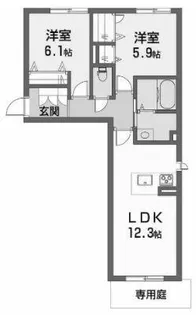 Shanti mala【2階】の間取り