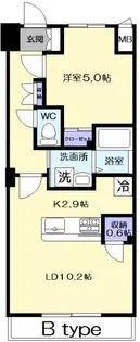 ノビリエ仙川【2階】の間取り
