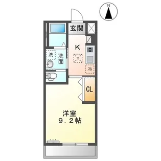 ビープランリエ【1階】の間取り