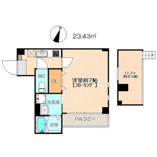 イル・グラッツィアマリーナI【3階】の間取り