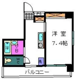 ユウハイムI【3階】の間取り