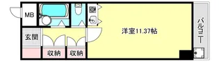 カサ.デ.エレガンシア【2階】の間取り