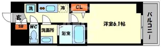 プレサンス南堀江ザ・センス【10階】の間取り